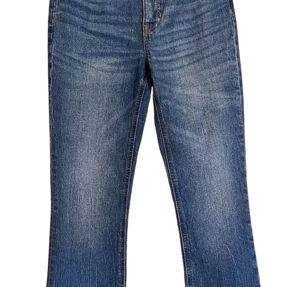 NWT J. Crew 9" Demi Boot Cut Crop Palmyra Hash Denim Jean BP487 Retails $128 - Picture 12 of 13